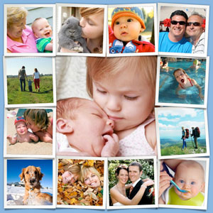 new basic collage playful grid
