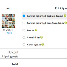Order a collage