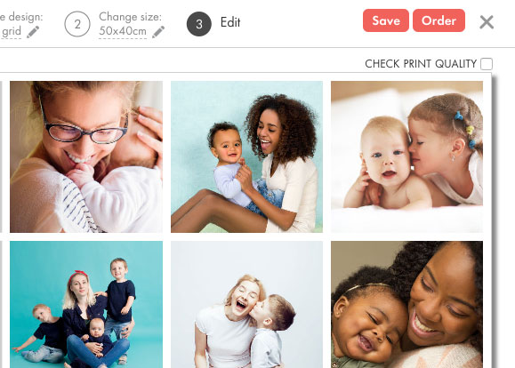 Save your photo collage